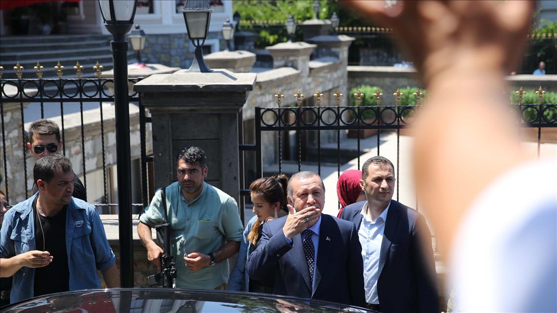 Cumhurbaşkanı Erdoğan İstanbul'da